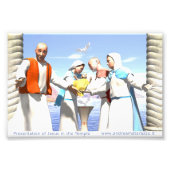 Presentatie van Jezus in de tempel Foto Afdruk (Voorkant)