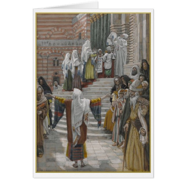 Presentatie van Jezus in de tempel, James Tissot (Voorkant)