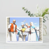 Presentatie van Jezus in de tempel Kaart (Staand voorkant)