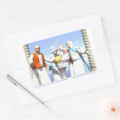 Presentatie van Jezus in de tempel Rechthoekige Sticker (Envelop)