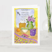 Presentatie voor Wellness Get Well Card Kaart (Voorkant)