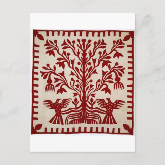 Presentatievalt uit Oahu, c. 1855-1887 Briefkaart (Voorkant)