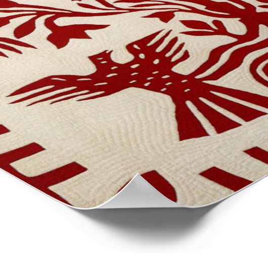 Presentatievalt uit Oahu, c. 1855-1887 Poster (Hoek)