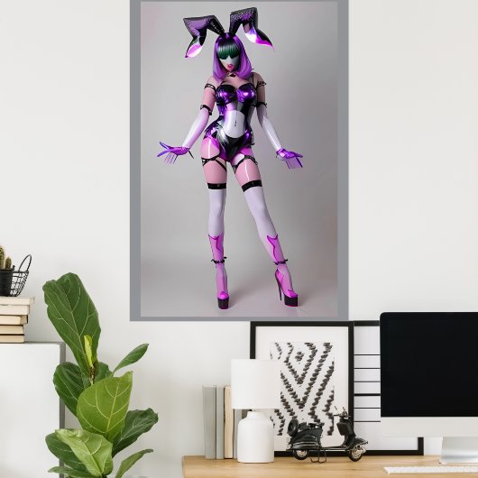 Presenteren als Bunny Poster (Thuiskantoor)