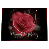 Presentpåse med ros groot cadeauzakje (Voorkant)