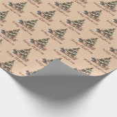 Presents Under The Christmas Tree Wrapping Paper Cadeaupapier (Hoek)