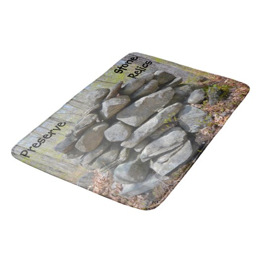 Preserve Stone Relics Bathmat Badmat (Gekanteld)