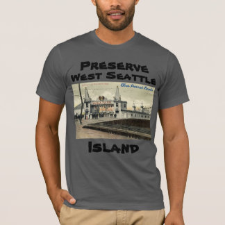Preserve West Seattle Island T-Shirt Luna Park