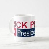 President 2012 Rick Perry Koffiemok (Voorkant links)
