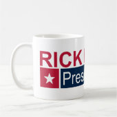 President 2012 Rick Perry Koffiemok (Links)