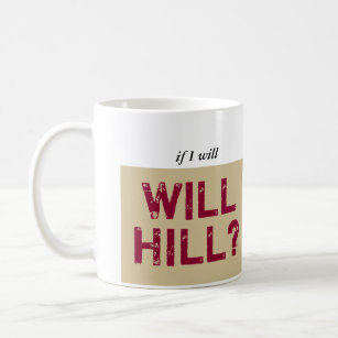 President 2016 Will Hill plum print Koffiemok