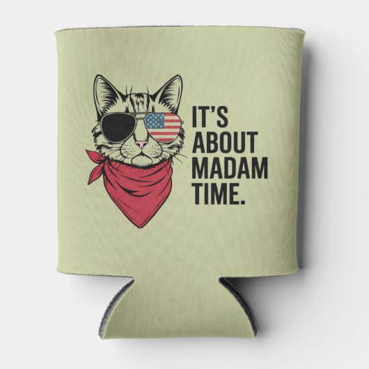 President 2024 Kamala Harris DNC Rally Blikjeskoeler (Voorkant)