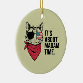 President 2024 Kamala Harris DNC Rally Keramisch Ornament (Rechts)