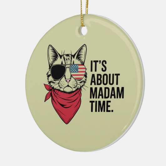 President 2024 Kamala Harris DNC Rally Keramisch Ornament (Links)