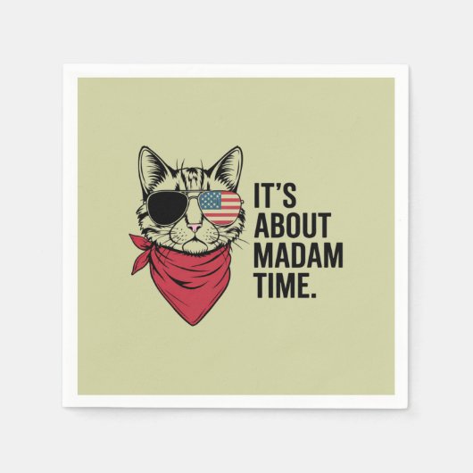 President 2024 Kamala Harris DNC Rally Servet (Voorkant)