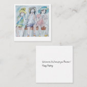 President 2,5-inch x 2,5-inch flat-note Kaart Notitiekaartje (Voorkant / Achterkant)