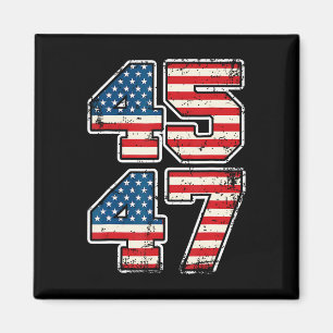 President 45 47 Donald Trump Inauguratiedag 2025 Magneet