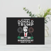 President 47 D J Trump Inauguratiedag Jan 2025 Kaart (Staand voorkant)
