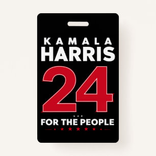 President 47 Kamala Harris 2024 Steun Mevrouw Badge
