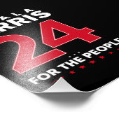 President 47 Kamala Harris 2024 Steun Mevrouw Foto Afdruk (Hoek)