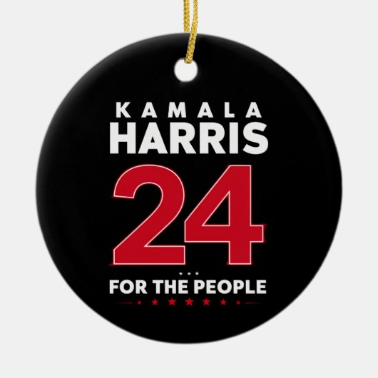 President 47 Kamala Harris 2024 Steun Mevrouw Keramisch Ornament (Voorkant)