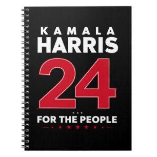 President 47 Kamala Harris 2024 Steun Mevrouw Notitieboek