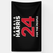 President 47 Kamala Harris 2024 Steun Mevrouw Spandoek (Verticaal)