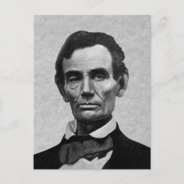 President Abe Lincoln Briefkaart