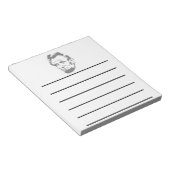 President Abe Lincoln Face Notitieblok (Schuin)