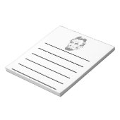 President Abe Lincoln Face Notitieblok (Linkerzijde)