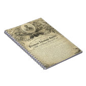 President abe lincoln inauguratio notitieboek (Rechterzijde)