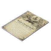 President abe lincoln inauguratio notitieboek (Linkerzijde)