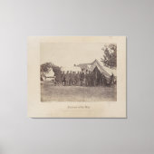 President Abe Lincoln over het slagveld Antietam Canvas Afdruk (Voorkant)
