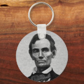 President Abe Lincoln Sleutelhanger (Voorkant)