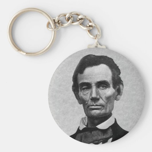 President Abe Lincoln Sleutelhanger (Voorkant)