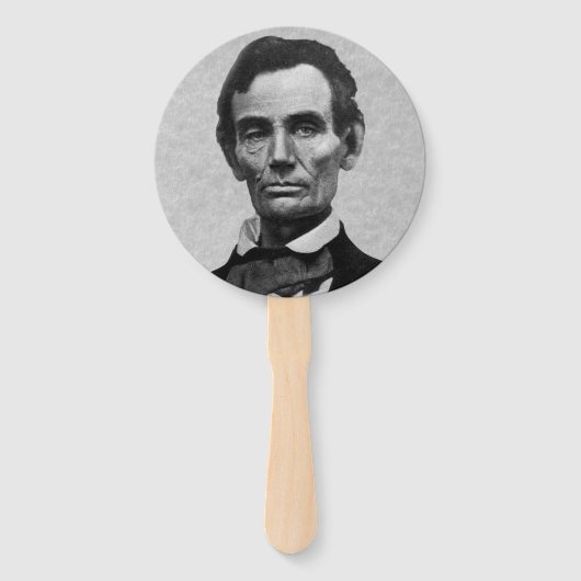 President Abraham "Abe" Lincoln Portret Handwaaier (Voorkant)