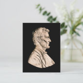 President Abraham Lincoln Briefkaart (Staand voorkant)