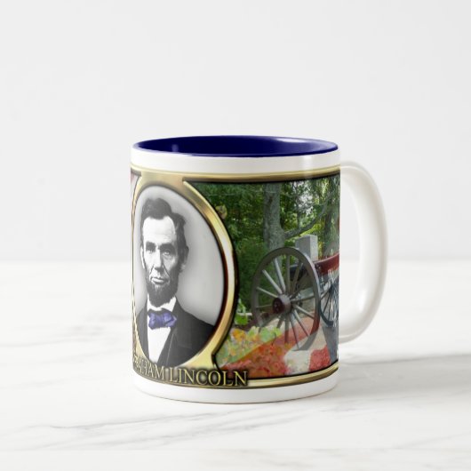 President Abraham Lincoln Civil War Mok (Voorkant rechts)