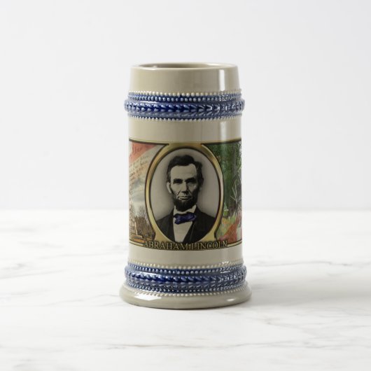 President Abraham Lincoln Civil War Stein Bierpul (Center)