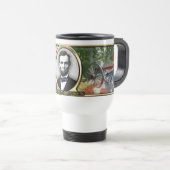 President Abraham Lincoln Civil War Travel Reisbeker (Voorkant rechts)