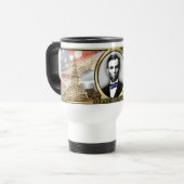 President Abraham Lincoln Civil War Travel Reisbeker (Voorkant links)