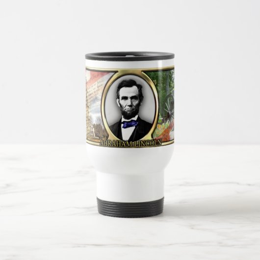 President Abraham Lincoln Civil War Travel Reisbeker (Center)