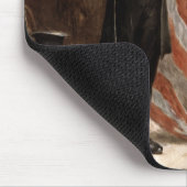 President Abraham Lincoln geeft een toespraak Muismat (Hoek)