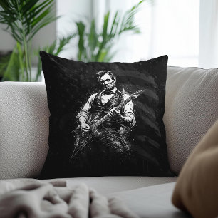 President Abraham Lincoln Gitaar spelend Kussen