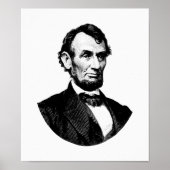 President Abraham Lincoln Graphic Poster (Voorkant)