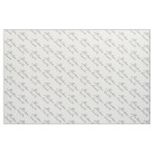 President Abraham Lincoln Handschrift Handtekening Stof (Fat Quarter)