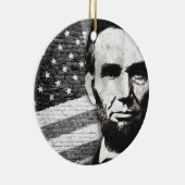 President Abraham Lincoln Keramisch Ornament (Rechts)