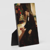 President Abraham Lincoln met Roos en Pet Fotoplaat (Zijkant)