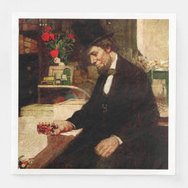 President Abraham Lincoln met Roos en Pet Servetten