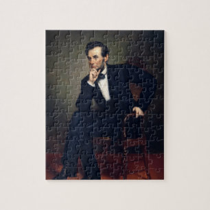 President Abraham Lincoln Portret door Healy Legpuzzel